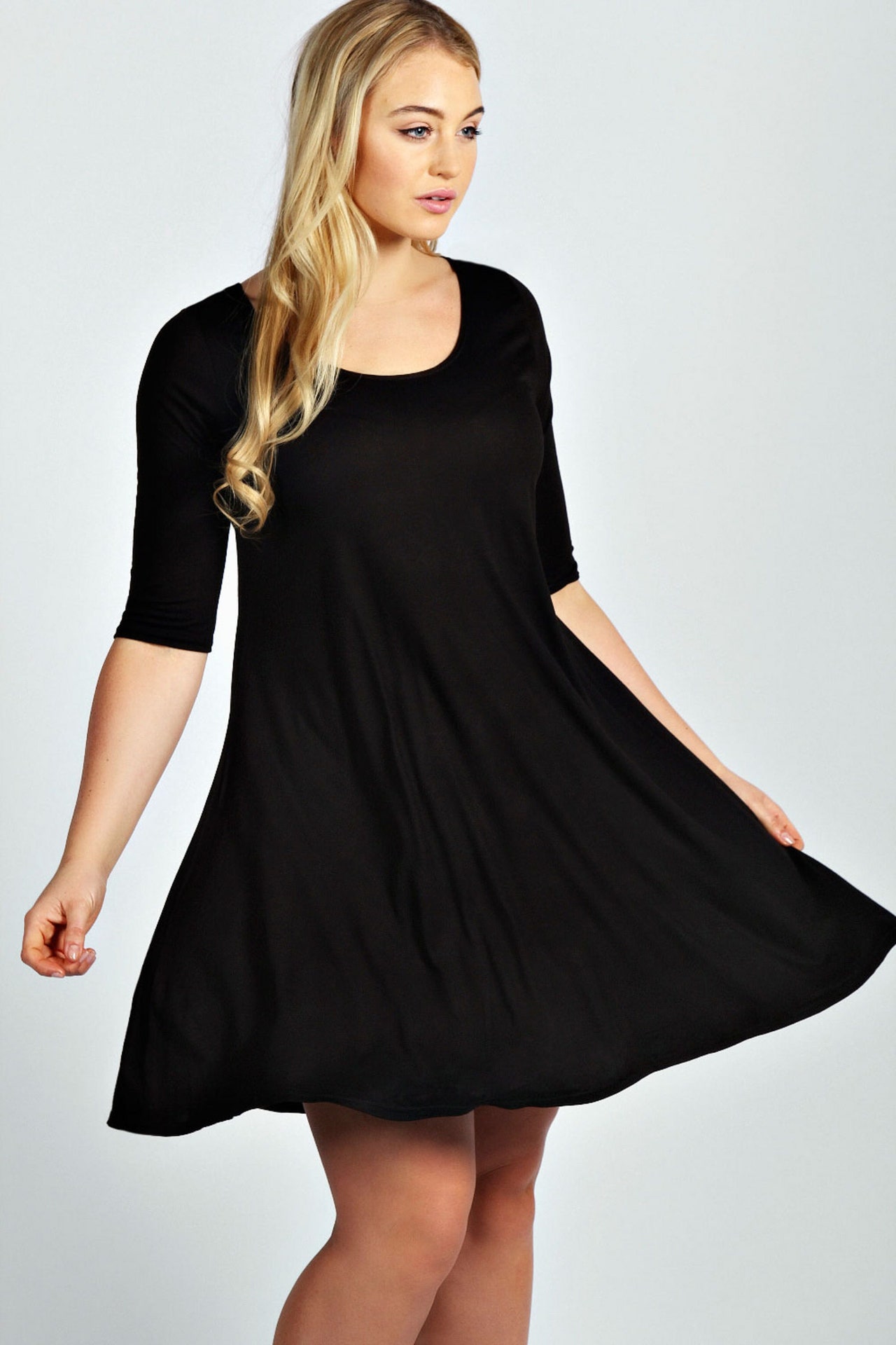7 Great Pieces From Boohoo's New Plus-Size Line...Cute Dresses and Tops
