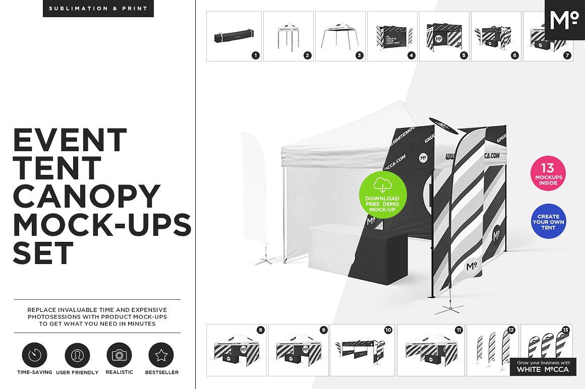Event Tent Canopy Mock-up FREE demo | Event tent, Mocking, Mockup