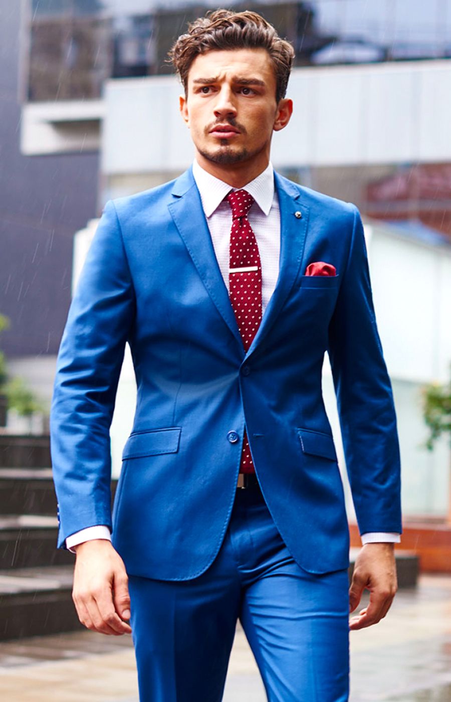 Blue suit color combinations with shirt and tie - suits expert | Blue