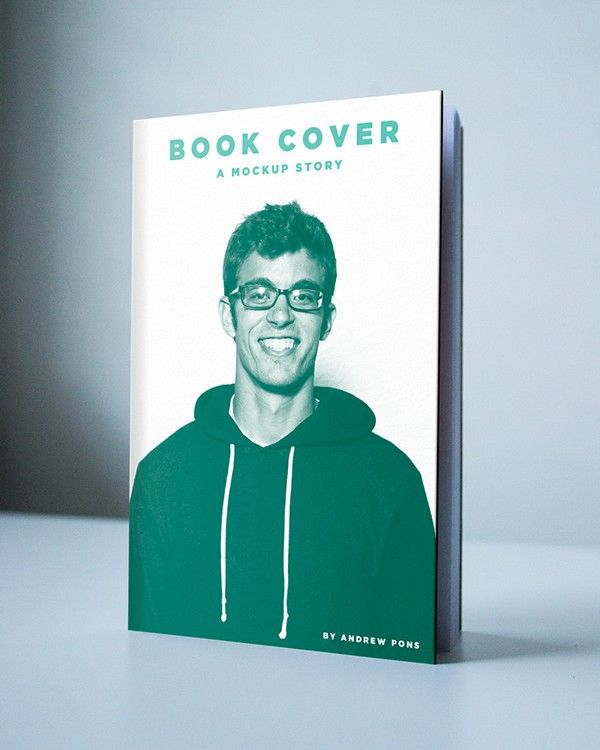 book-cover-mockup | Book cover mockup, Free photoshop mockups