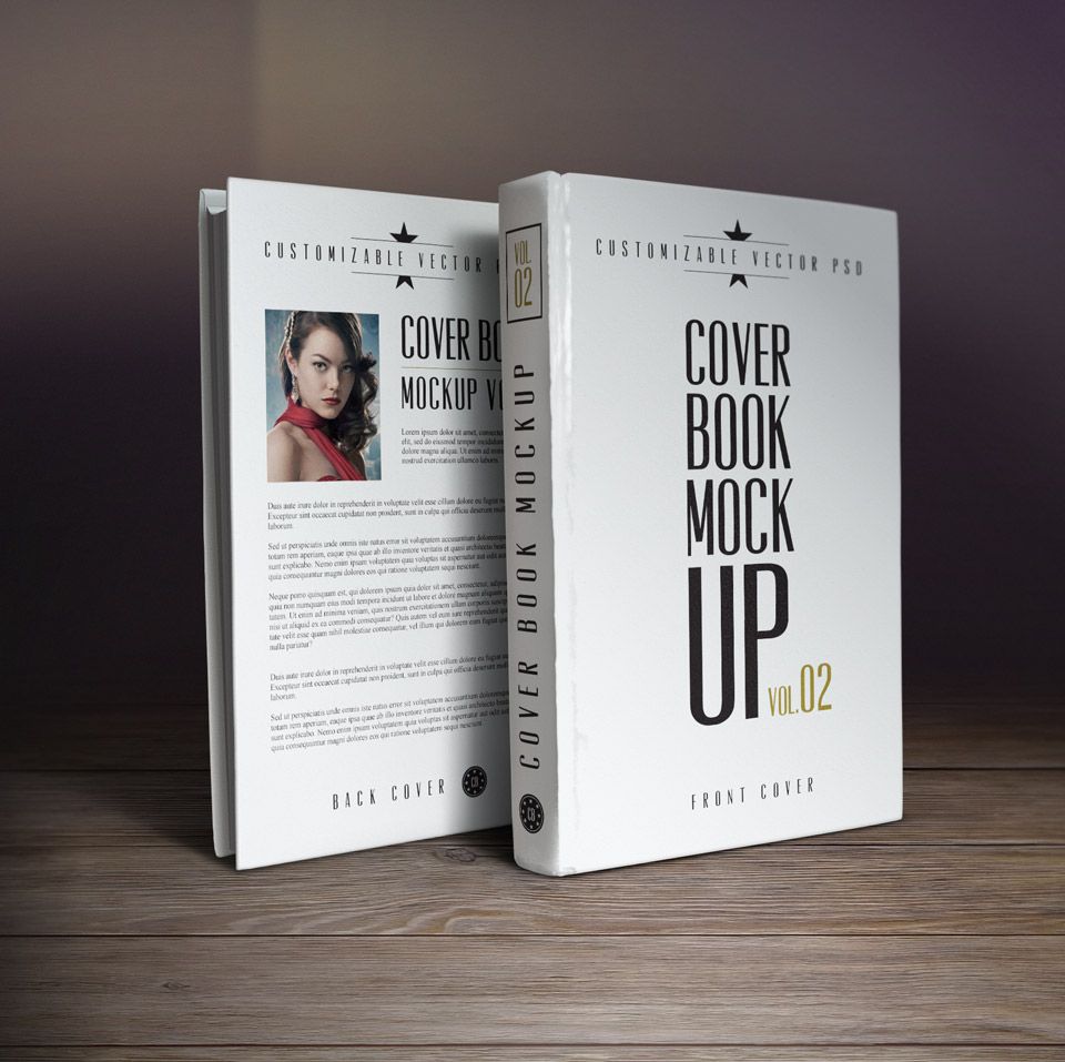 10+ Book Cover PSD MockUp Templates - Webprecis | Book cover design